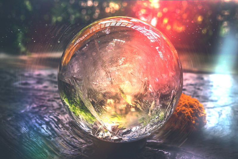 A crystal ball